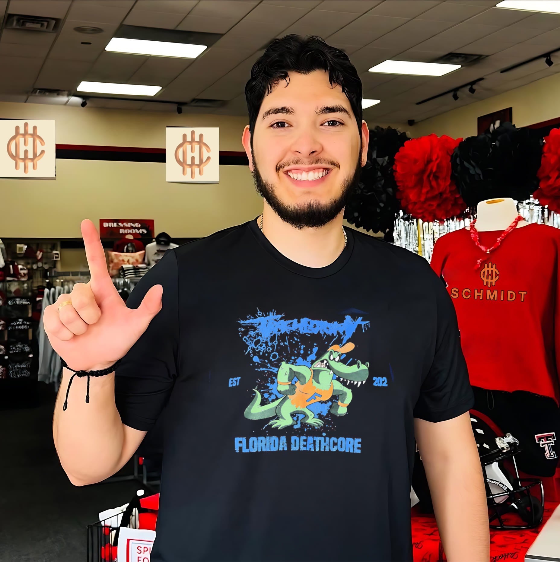 Trapped Under Ice Florida Deathcore Gator shirt