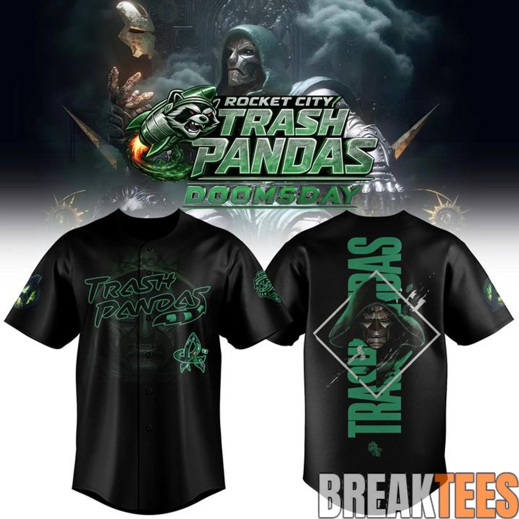 Rocket City Trash Pandas x Avengers Doomsday Baseball Jersey