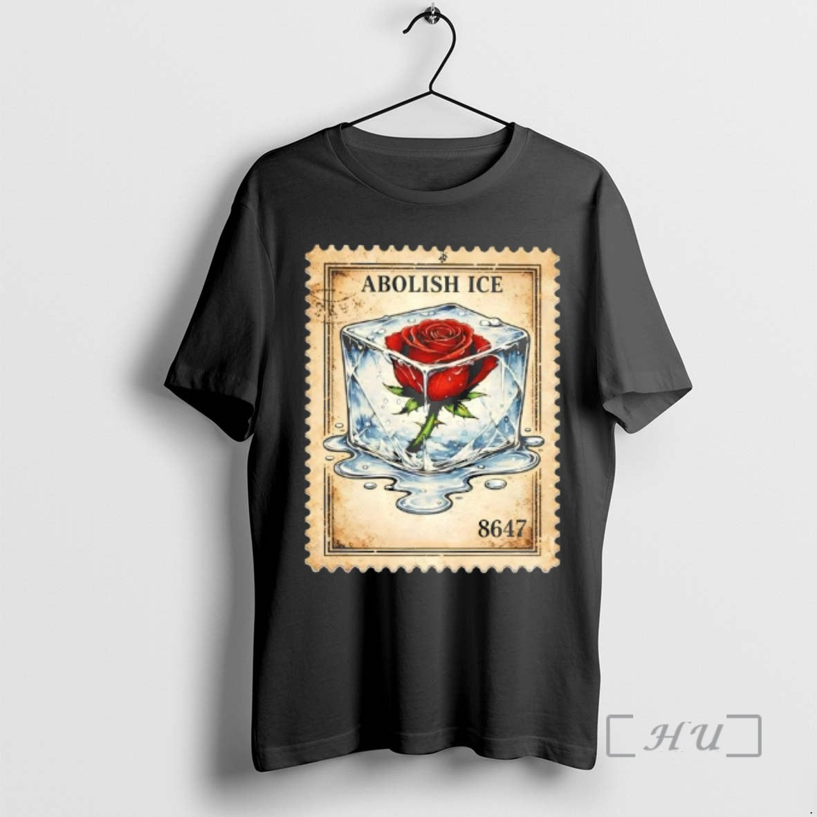 Trending 8647 Abolish Ice Rose Flower T-Shirts, Hoodie, Sweatshirt | InkRitualCo.com