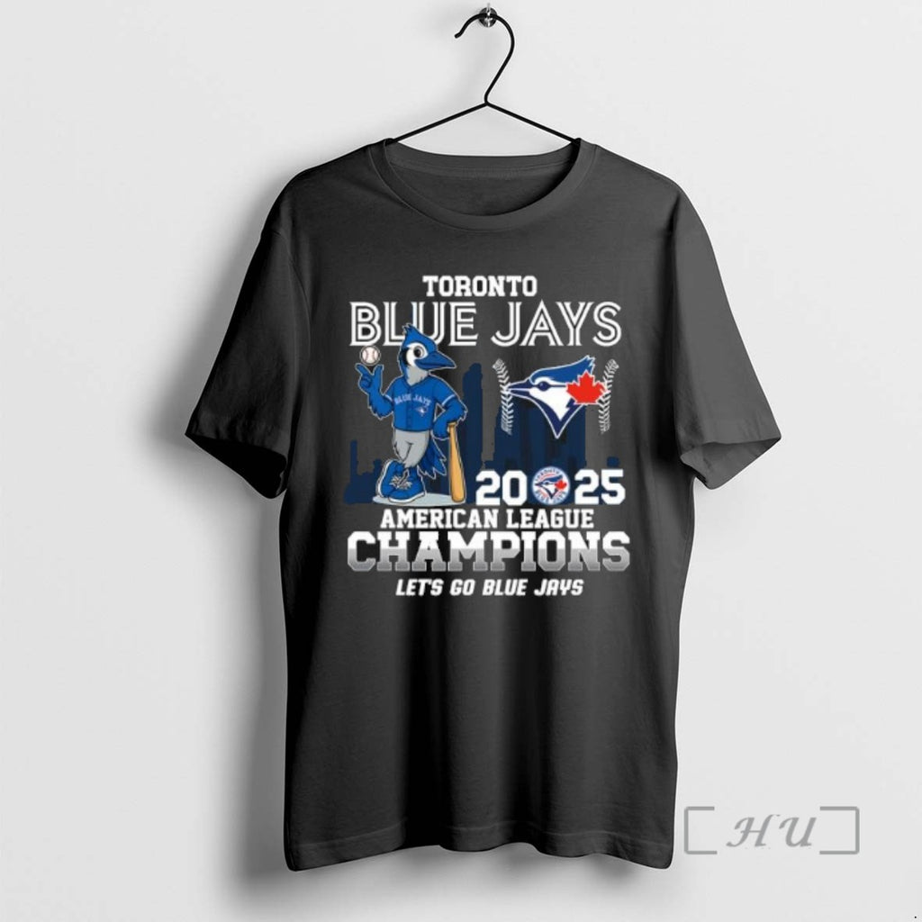 Trending Ace Toronto Blue Jays 2025 American League Champions Lets Go Blue Jays T Shirts Hoodie, Sweatshirt | InkRitualCo.com
