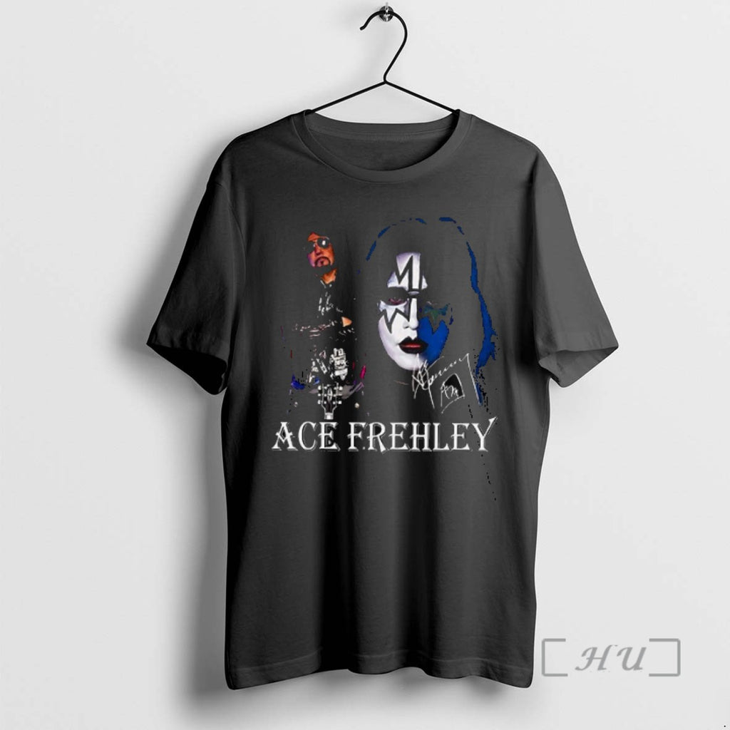 Trending Ace Frehley 74 Years Anniversary 1951 2025 Thank You For The Memories Signature T-Shirts, Hoodie, Sweatshirt