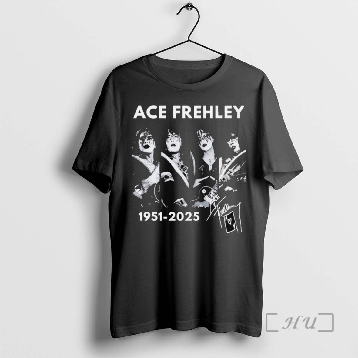 Trending Ace Frehley Memorial 1051 2025 Signature T-Shirts, Hoodie, Sweatshirt | InkRitualCo.com