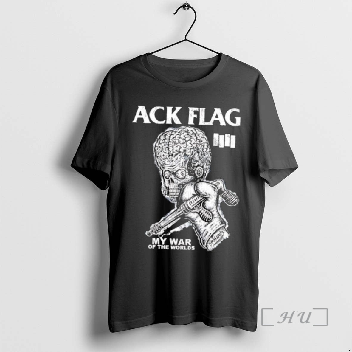 Trending Ack Flag My War Of The Worlds Brains And Skeletal Faces Premium T Shirts Hoodie, Sweatshirt | InkRitualCo.com