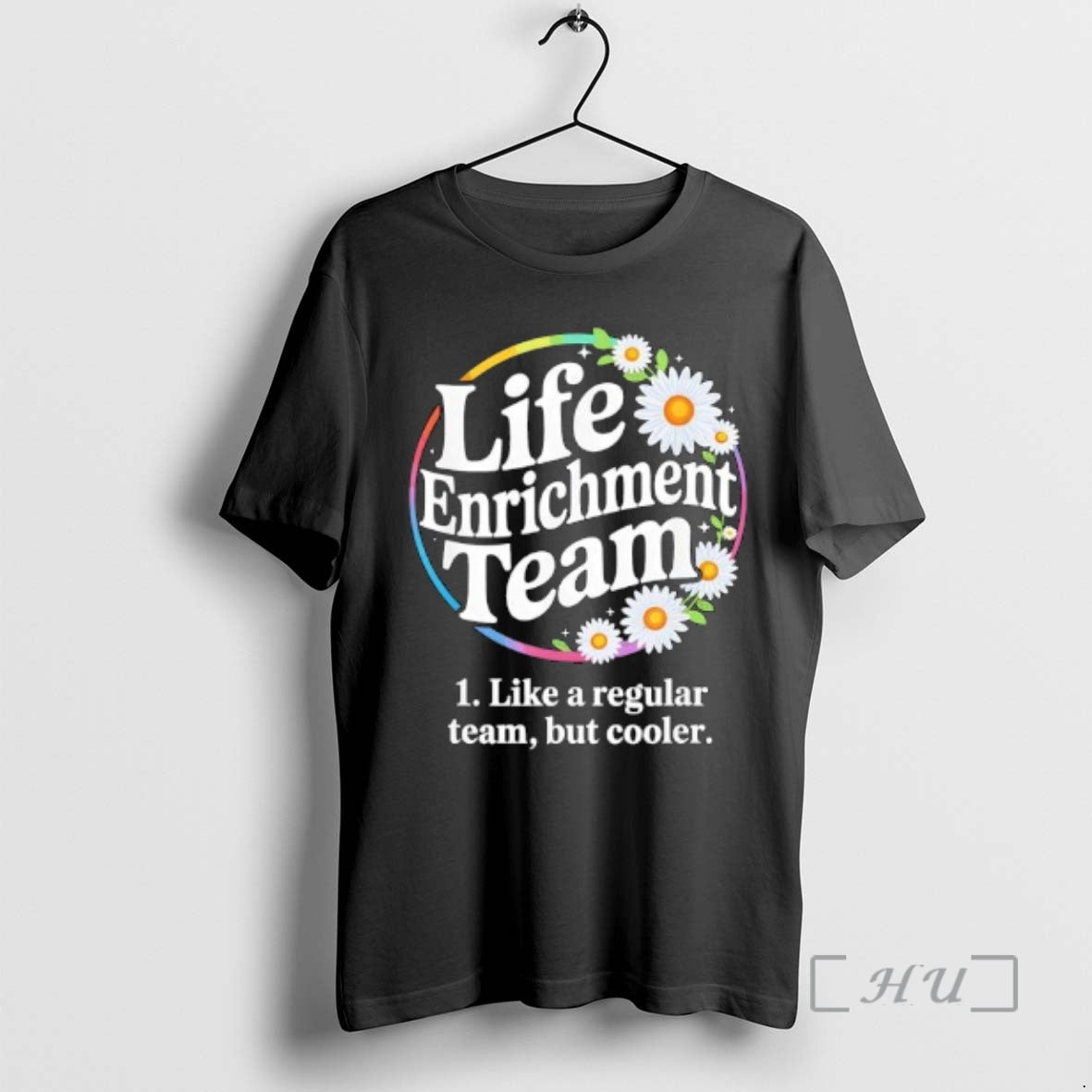 Trending Activity Squad Rainbow Daisy Blossoms Life Enrichment Team T-Shirts, Hoodie, Sweatshirt | InkRitualCo.com