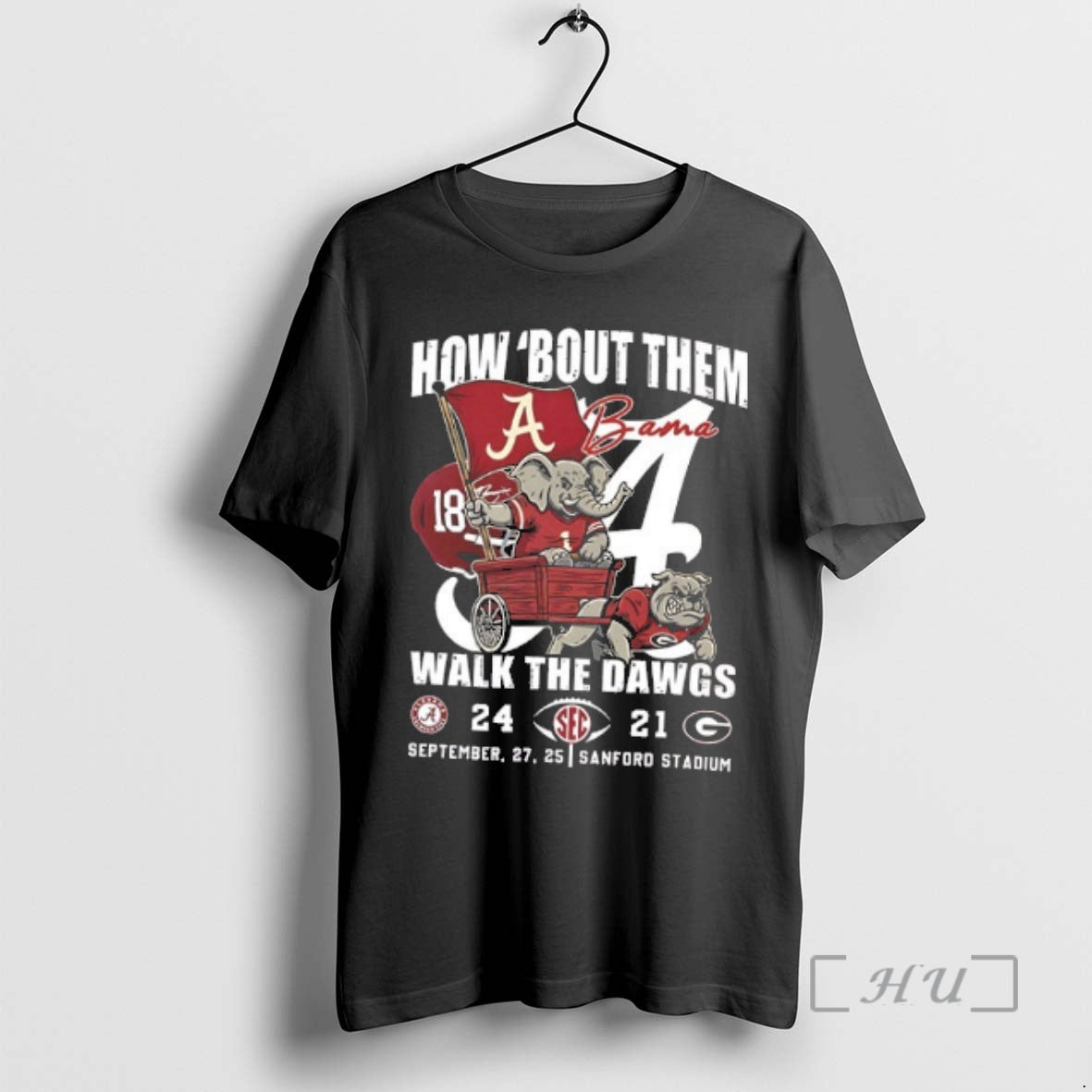 Trending Alabama 18 Beat Georgia 24 21 How Bout Them Walk The Dawgs 2025 T-Shirts, Hoodie, Sweatshirt | InkRitualCo.com