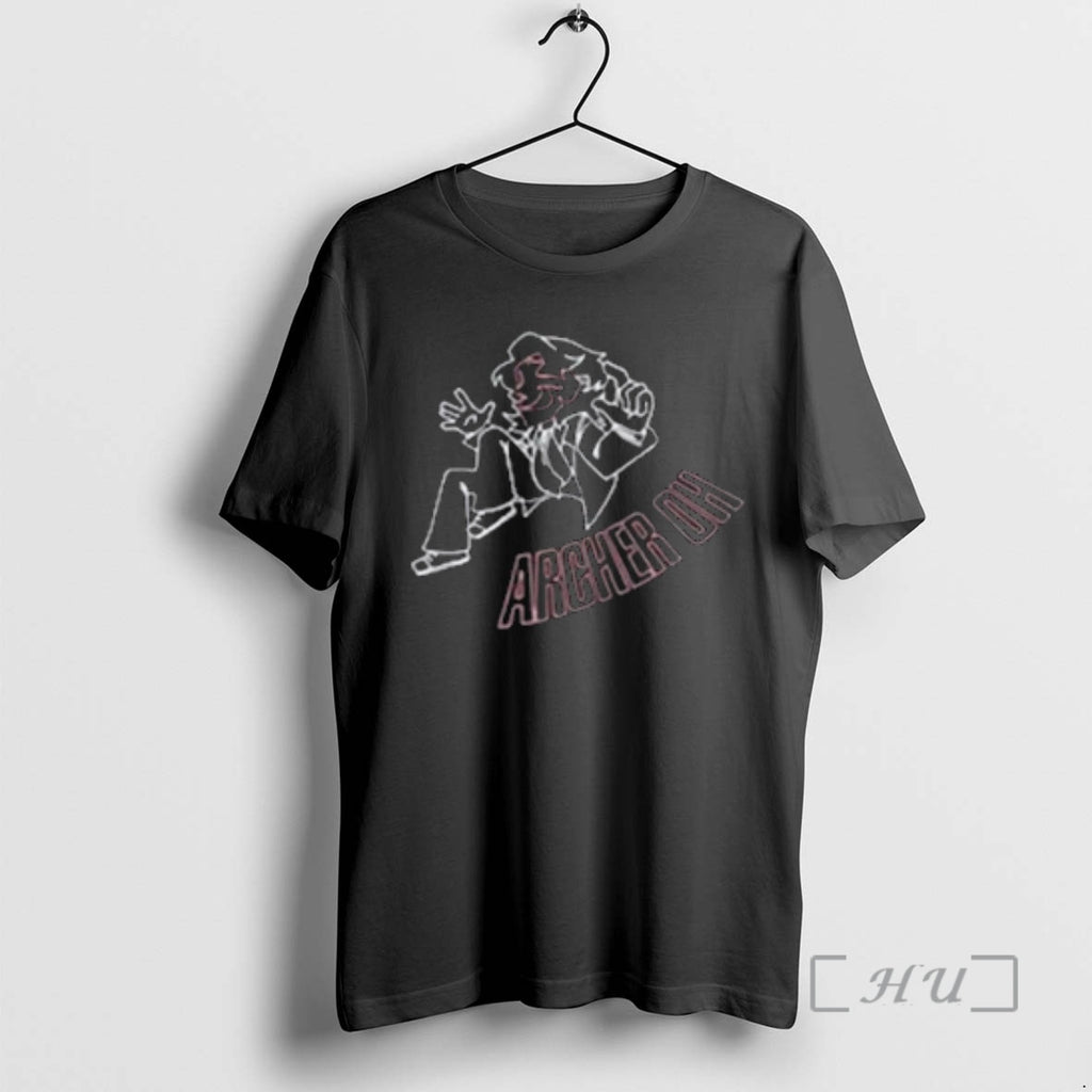 Trending Archer Oh Masked Character Circle Black T-Shirts, Hoodie, Sweatshirt | InkRitualCo.com