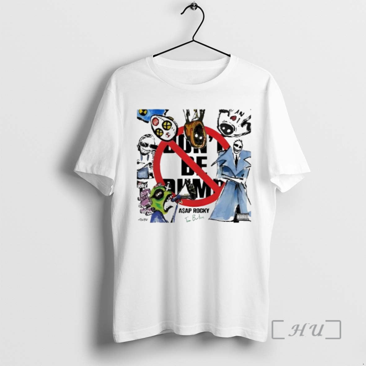 Trending Asap Rocky Dont Be Dumb Album Cover T-Shirts, Hoodie, Sweatshirt | InkRitualCo.com