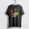 Trending At Mcdonalds Frog Kermit Middle Finger And Miss Piggy Riding Car Premium T Shirts Hoodie, Sweatshirt