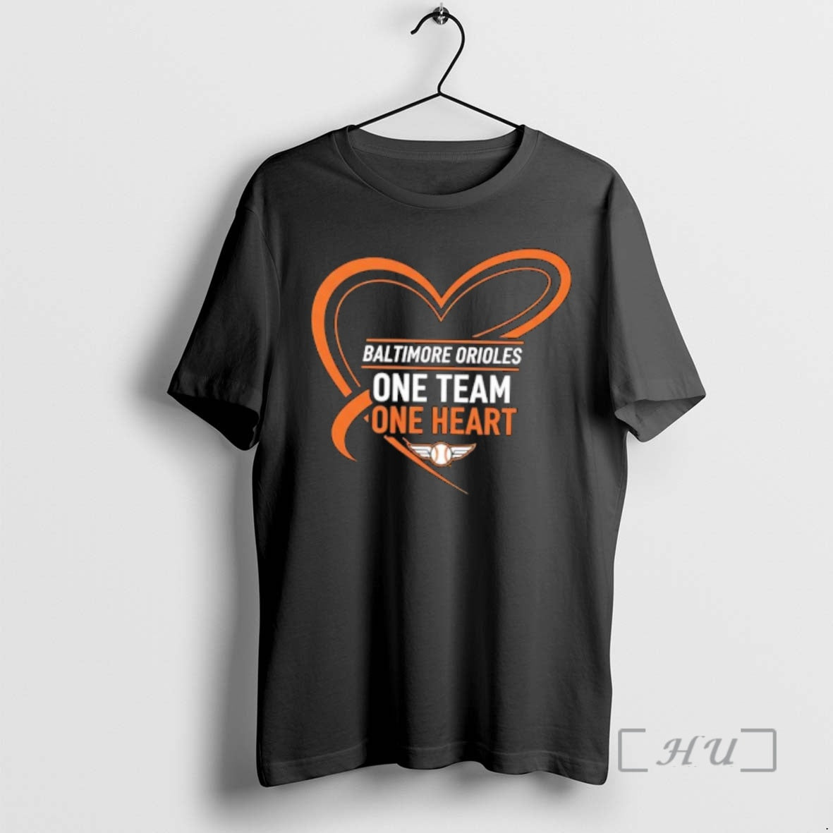 Trending Baltimore Orioles One Team One Heart T-Shirts, Hoodie, Sweatshirt | InkRitualCo.com