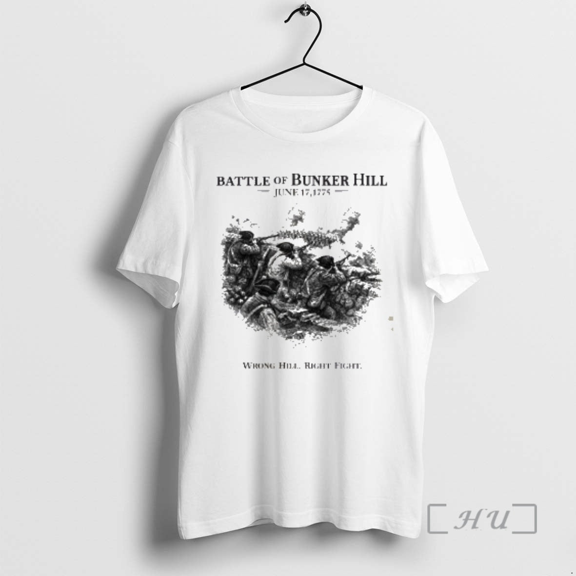 Trending Battle Of Bunker Hill Wrong Hill Right Fight T-Shirts, Hoodie, Sweatshirt | InkRitualCo.com