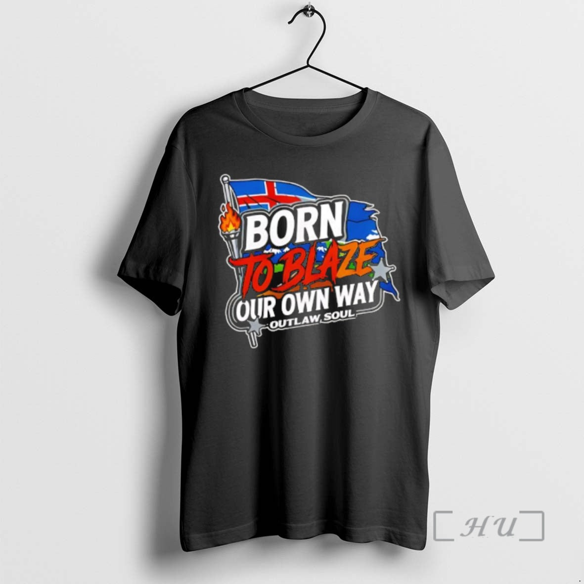 Trending Born To Blaze Our Own Way Outlaw Soul T-Shirts, Hoodie, Sweatshirt | InkRitualCo.com