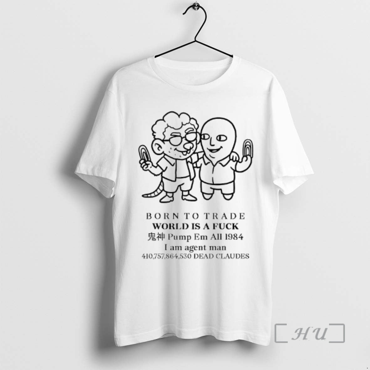 Trending Born To Trade World Is A Fuck Pump Em All 1984 I Am Agent T-Shirts, Hoodie, Sweatshirt | InkRitualCo.com