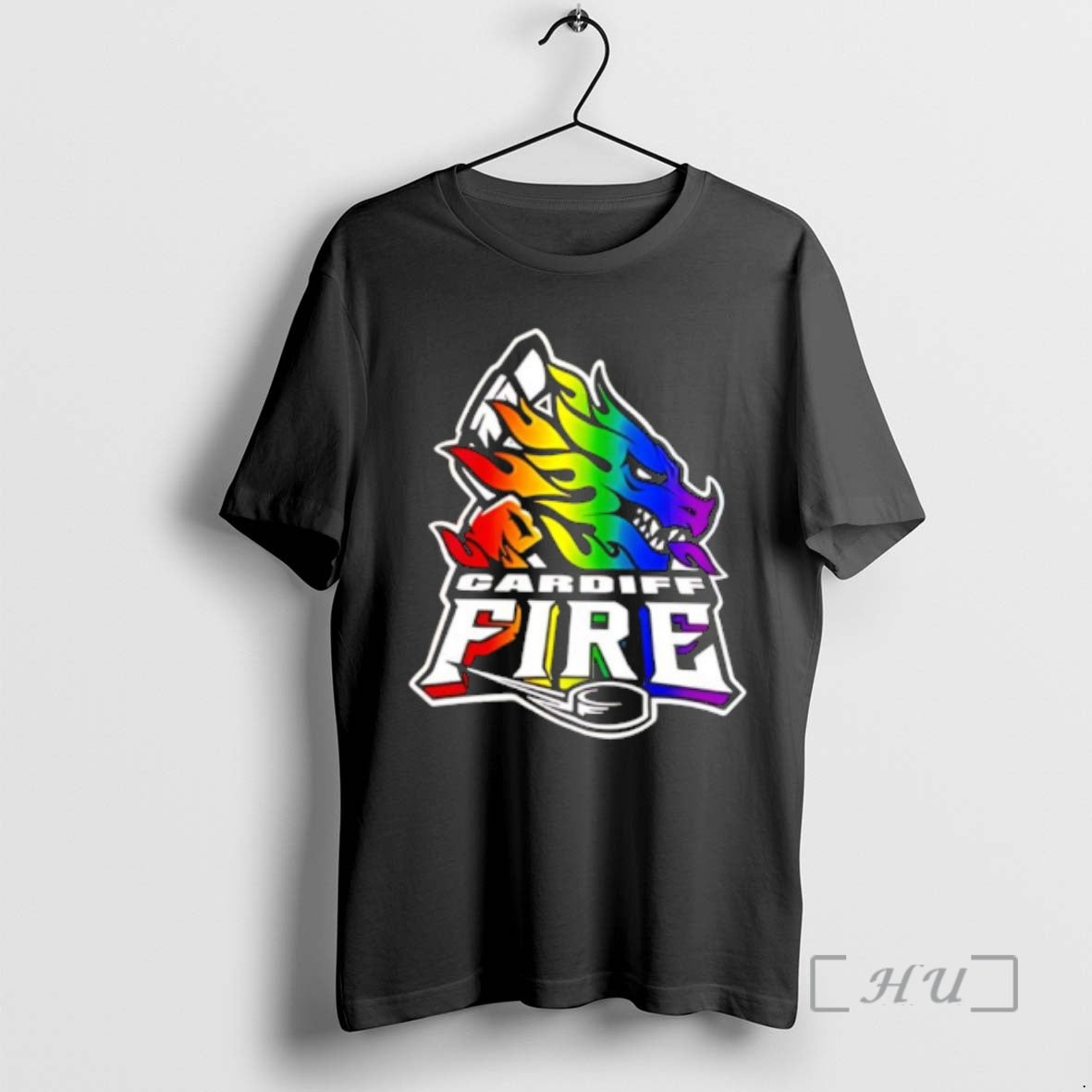 Trending Cardiff Fire Hockey Logo Pride T-Shirts, Hoodie, Sweatshirt | InkRitualCo.com
