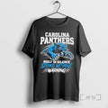 Trending Carolina Panthers Built In Silence Strike Without Warning Graphic T-Shirts, Hoodie, Sweatshirt | InkRitualCo.com