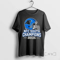 Trending Carolina Panthers Nfc South 2025 Champions T-Shirts, Hoodie, Sweatshirt | InkRitualCo.com