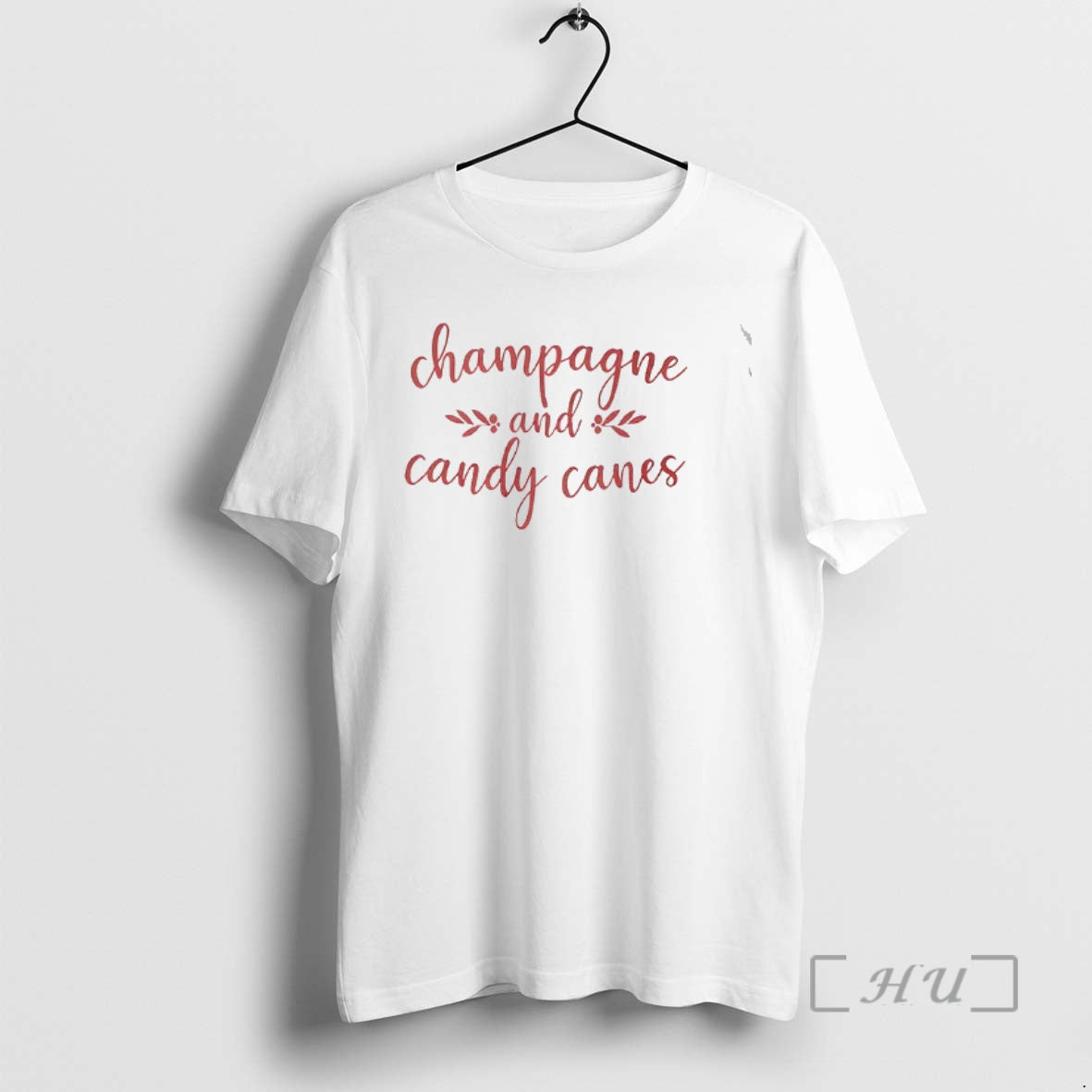 Trending Champagne And Candy Canes Christmas T-Shirts, Hoodie, Sweatshirt | InkRitualCo.com