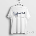 Trending Dallas Cowboys Dad Definition Ornaments T-Shirts, Hoodie, Sweatshirt | InkRitualCo.com