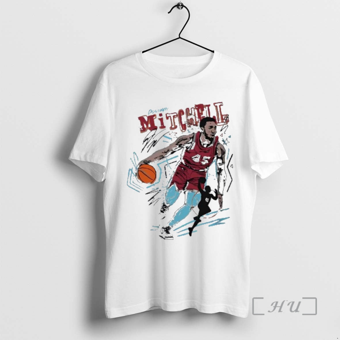Trending Donovan Mitchell Cleveland Scribble Player T-Shirts, Hoodie, Sweatshirt | InkRitualCo.com