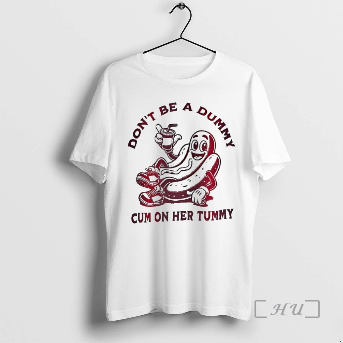 Trending Dont Be A Dummy Cum On Her Tummy Funny T-Shirts, Hoodie, Sweatshirt | InkRitualCo.com