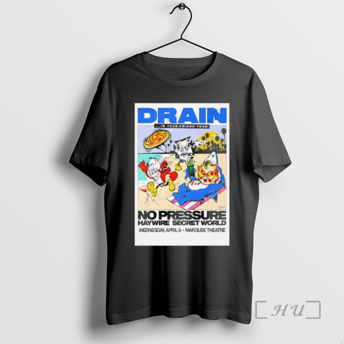 Trending Drain Apr 8 2026 Marquee Theatre In Tempe Az T-Shirts, Hoodie, Sweatshirt | InkRitualCo.com