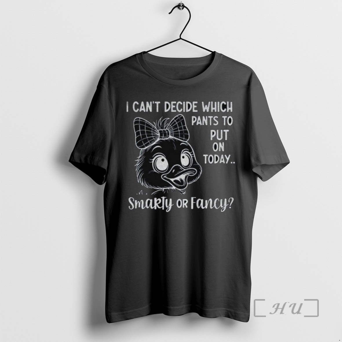 Trending Duck I Cant Decide What Pants To Put On Today Smarty Or Fancy T-Shirts, Hoodie, Sweatshirt | InkRitualCo.com