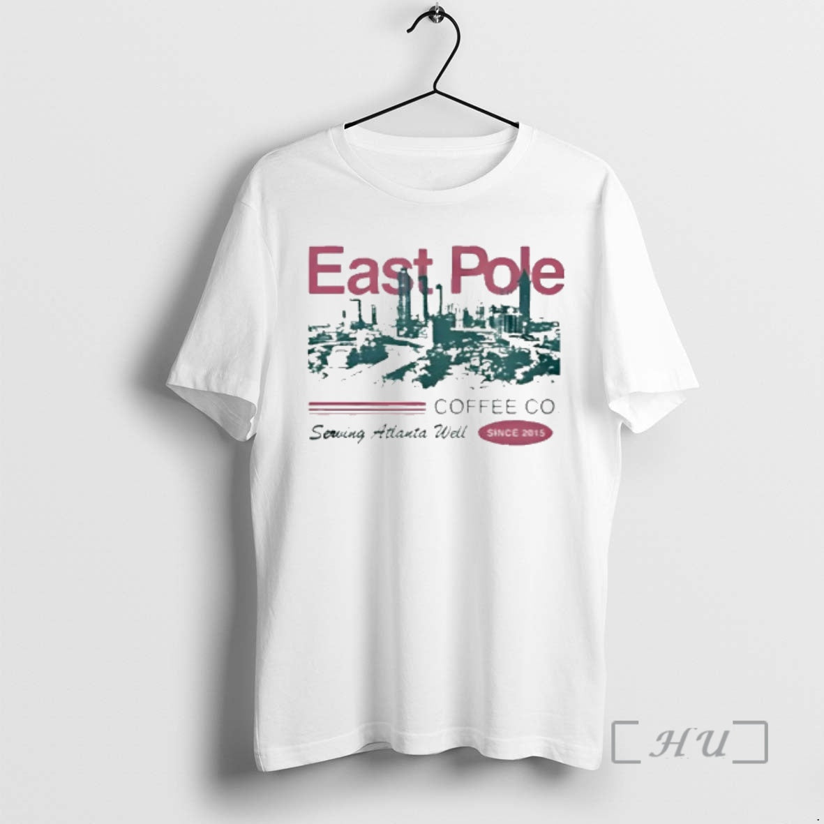 Trending East Pole Coffe Co Serving Atlanta Well City Since 2015 Premium T Shirts Sweater Hoodie, Sweatshirt