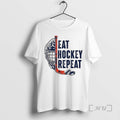 Trending Eat Hockey Repeat T-Shirts, Hoodie, Sweatshirt | InkRitualCo.com