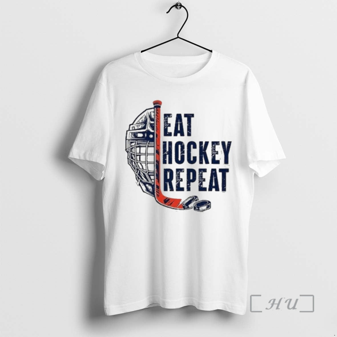 Trending Eat Hockey Repeat T-Shirts, Hoodie, Sweatshirt | InkRitualCo.com