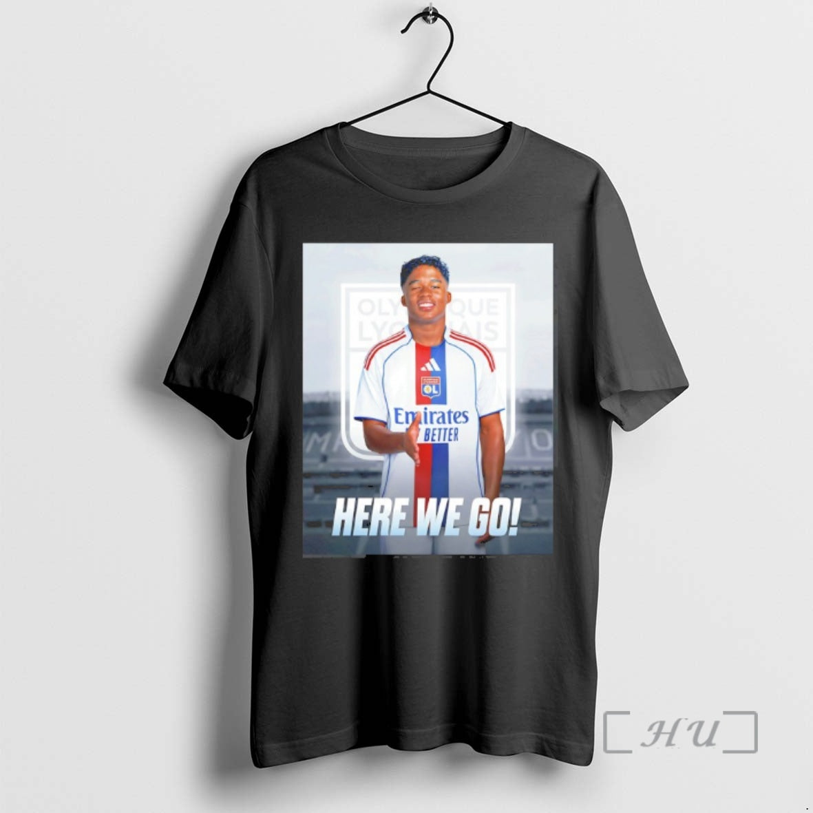 Trending Endrick To Olympique Lyon Here We Go T-Shirts, Hoodie, Sweatshirt | InkRitualCo.com