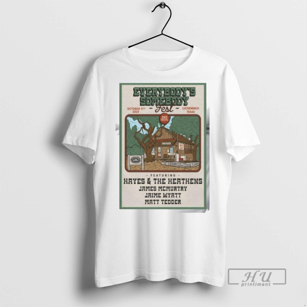 Trending Everybodys Somebody Fest Oct 11 2025 Luckech Tx With Hayes Carll T Men Graphic T-Shirts, Hoodie, Sweatshirt