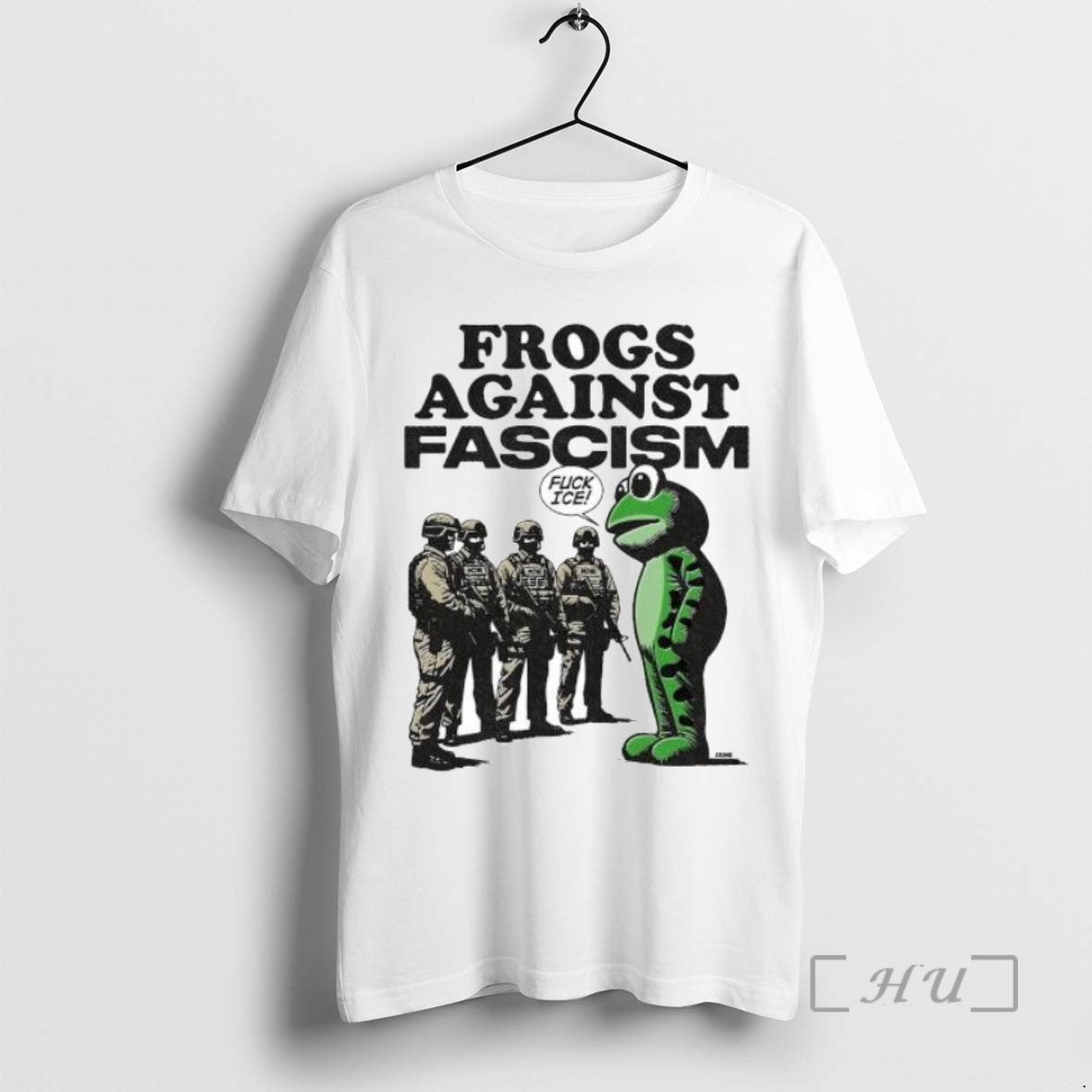 Trending Frog Against Fascism Fuck Ice Portland Frog 2025 T-Shirts, Hoodie, Sweatshirt | InkRitualCo.com
