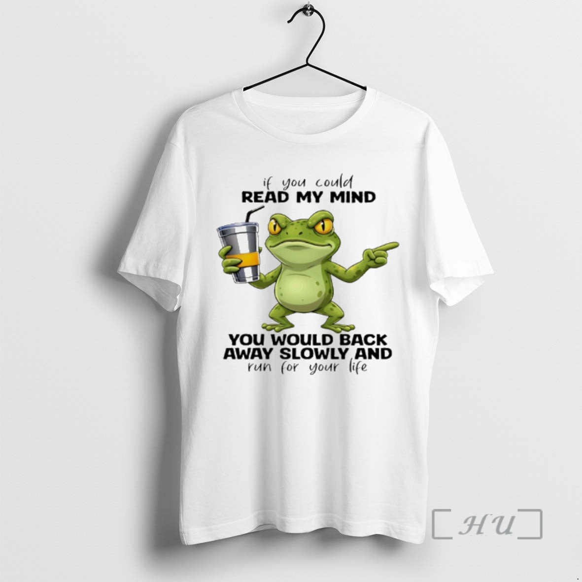 Trending Frog If You Could Read My Mind You Would Back Away Slowly And Run T-Shirts, Hoodie, Sweatshirt | InkRitualCo.com