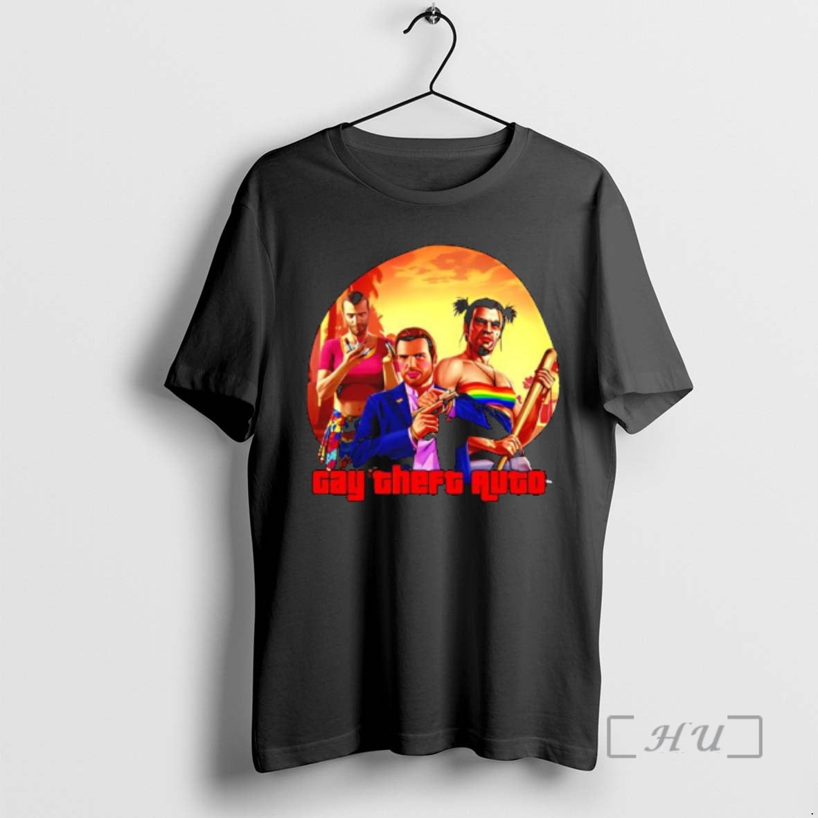Trending Gay Theft Auto Lgbt Vintage Graphic T-Shirts, Hoodie, Sweatshirt | InkRitualCo.com