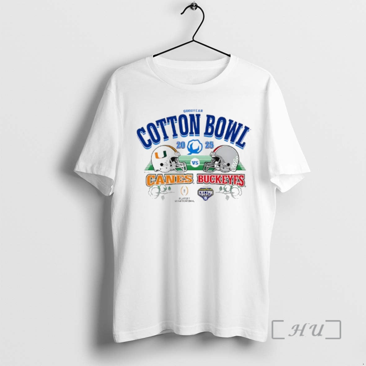 Trending Goodyear Cotton Bowl 2025 Canes Vs Buckeyes Playoff Quarterfinal T-Shirts, Hoodie, Sweatshirt | InkRitualCo.com