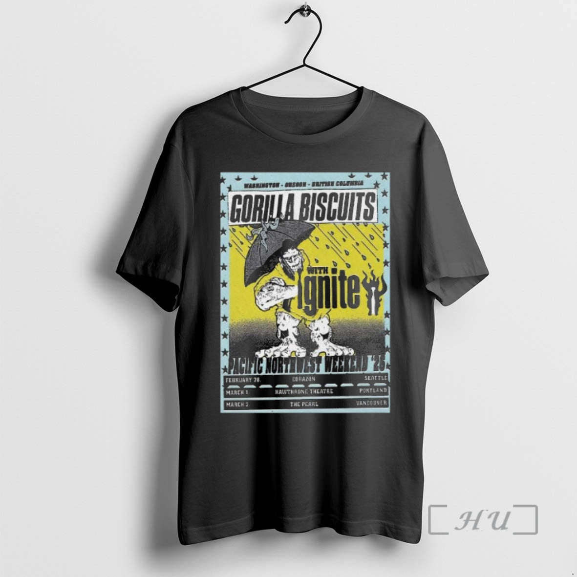 Trending Gorilla Biscuits Pacific Northwest Weekend 2026 Shows T-Shirts, Hoodie, Sweatshirt | InkRitualCo.com