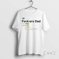 Trending Green Bay Packers Dad Definition Ornaments T-Shirts, Hoodie, Sweatshirt | InkRitualCo.com