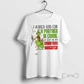 Trending Grinch I Asked God For A Partner In Crime He Sent Me My Smartass T-Shirts, Hoodie, Sweatshirt | InkRitualCo.com