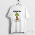 Trending Grinch Santa Me And My Bed Are Happily Married We Have 2 Kids Named T-Shirts, Hoodie, Sweatshirt | InkRitualCo.com