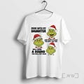 Trending Grinch Santa Mess With My Daughter And From A Place You Will Not See T-Shirts, Hoodie, Sweatshirt | InkRitualCo.com