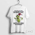 Trending Grinch Santa My Goal In Life Is To Piss Off At Least One Person T-Shirts, Hoodie, Sweatshirt | InkRitualCo.com