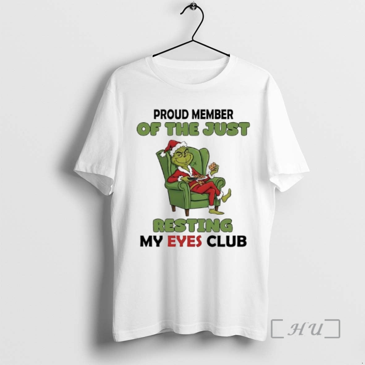 Trending Grinch Proud Member Of The Just Resting My Eyes Club Premium T Shirts Sweater Hoodie, Sweatshirt | InkRitualCo.com