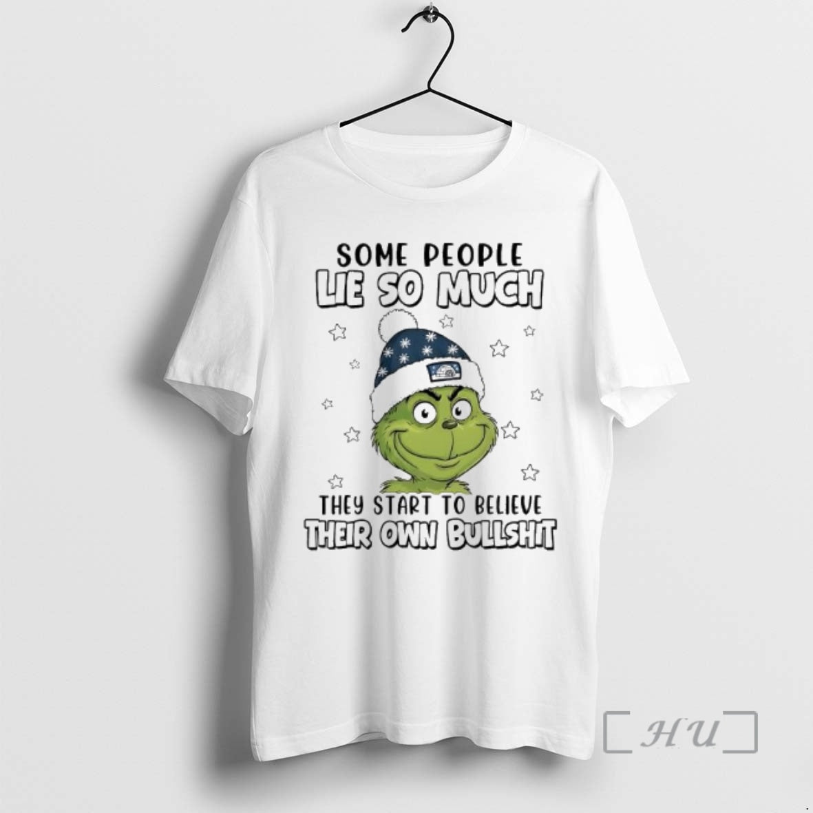 Trending Grinch Some People Lie So Much They Start To Believe Their Own Bullshit Premium T-Shirts, Hoodie, Sweatshirt