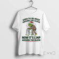 Trending Grinch Used To Be Rock Around The Clock Now Its Limp Around The Block T-Shirts, Hoodie, Sweatshirt | InkRitualCo.com