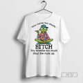 Trending Grinch You Curse Too Much Bitch You Breathe Too Much Shut The Fuck Up T-Shirts, Hoodie, Sweatshirt | InkRitualCo.com