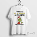 Trending Grinch Your Little Ray Of Sarcastic Sunshine Has Arrived T-Shirts, Hoodie, Sweatshirt | InkRitualCo.com