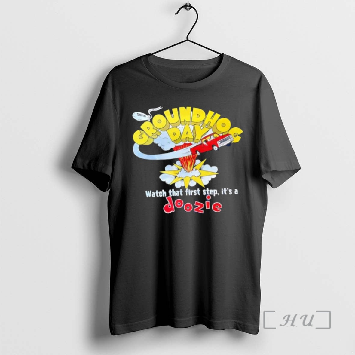 Trending Groundhog Day Watch That First Step Its A Doozie T-Shirts, Hoodie, Sweatshirt | InkRitualCo.com