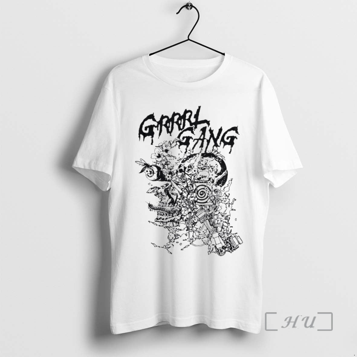 Trending Grrrl Gang X Behelit Press Electric Bloom Indie T-Shirts, Hoodie, Sweatshirt | InkRitualCo.com