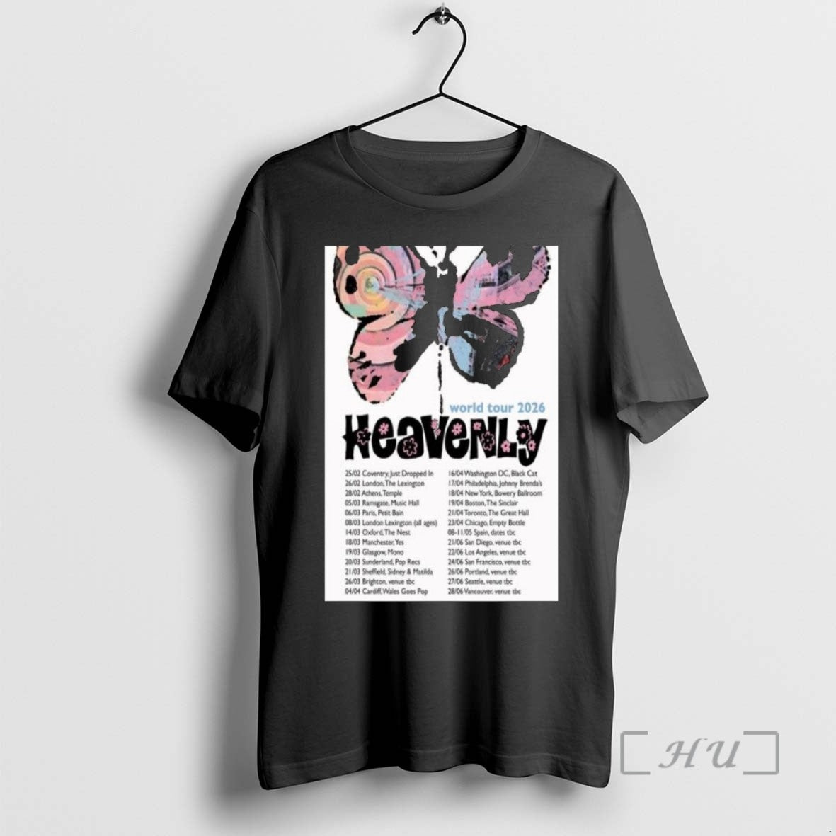 Trending Heavenly World Tour 2026 Long Sleve T-Shirts, Hoodie, Sweatshirt | InkRitualCo.com