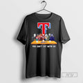 Trending Horror Movie Characters You Cant Sit With Us Texas Rangers Halloween Graphic T-Shirts, Hoodie, Sweatshirt