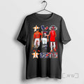 Trending Houston Astros Altuve Houston Texans Stroud Houston Rockets Durant City Skyline Premium T Shirts Hoodie, Sweatshirt